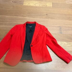 Banana Republic Red Blazer